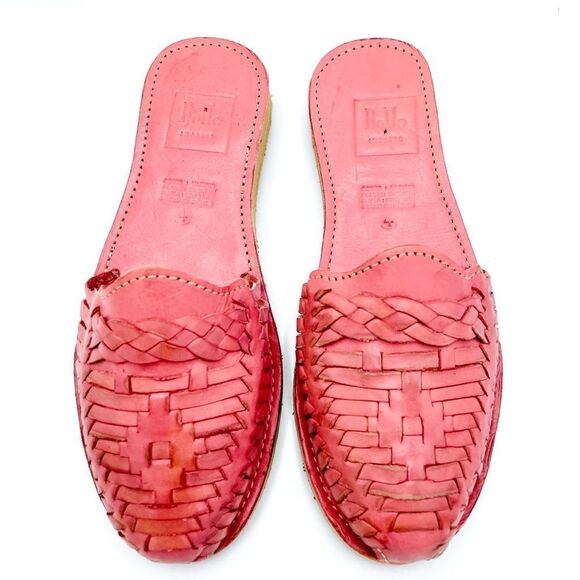 Handmade Leather Huarache Slides - Picture 3 of 5